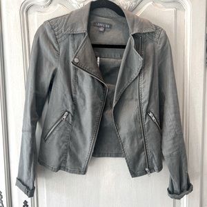 Level 99 green Moto Jacket